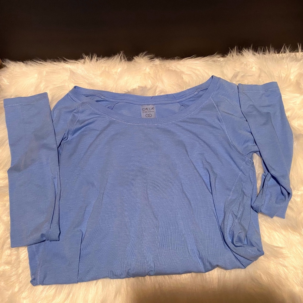 CALIA by Carrie Underwood Drape Back long sleeve